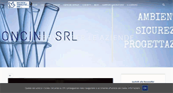 Desktop Screenshot of marconcinisrl.com