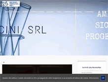 Tablet Screenshot of marconcinisrl.com